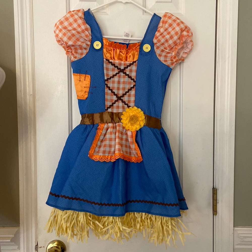 Scarecrow costume girls M 8-10